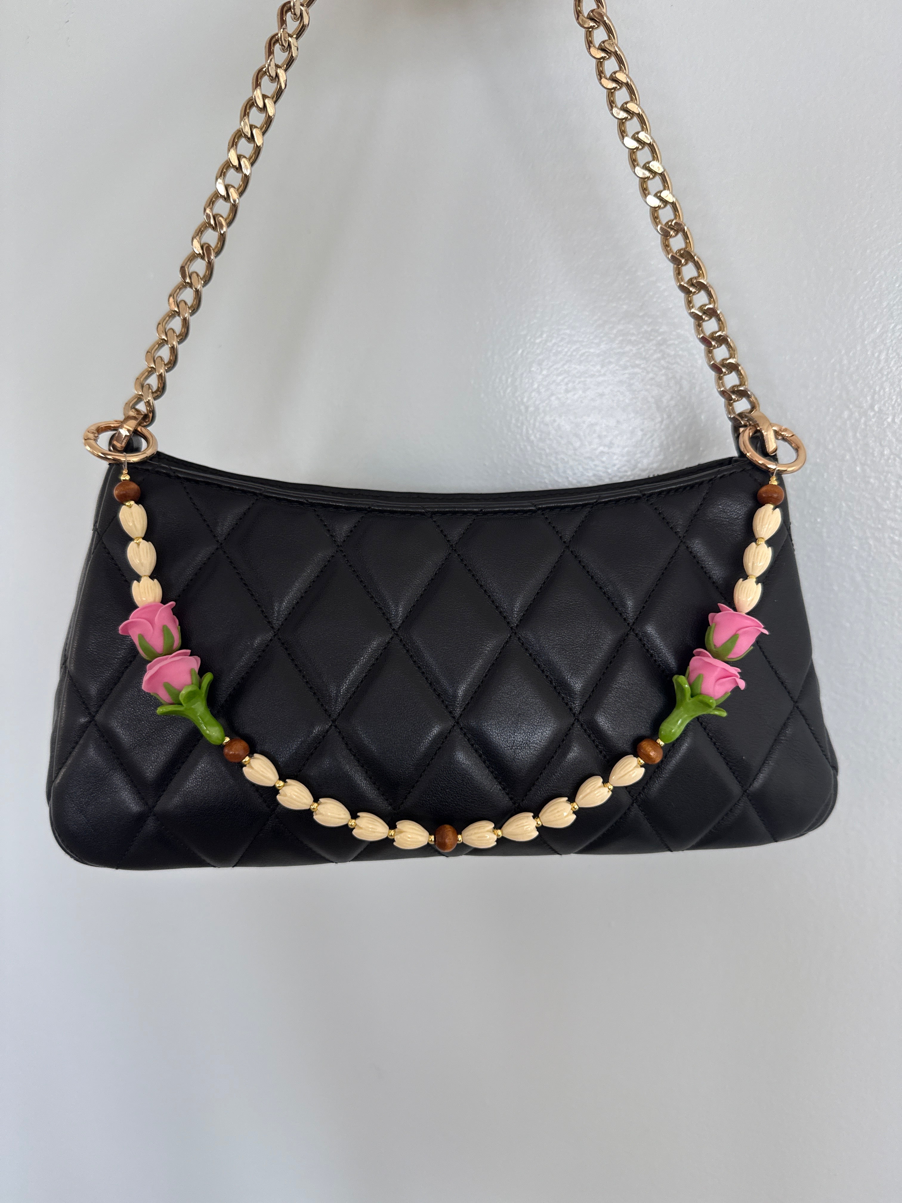 Pink Lokelani with Pakalana and Ivory Pikake
