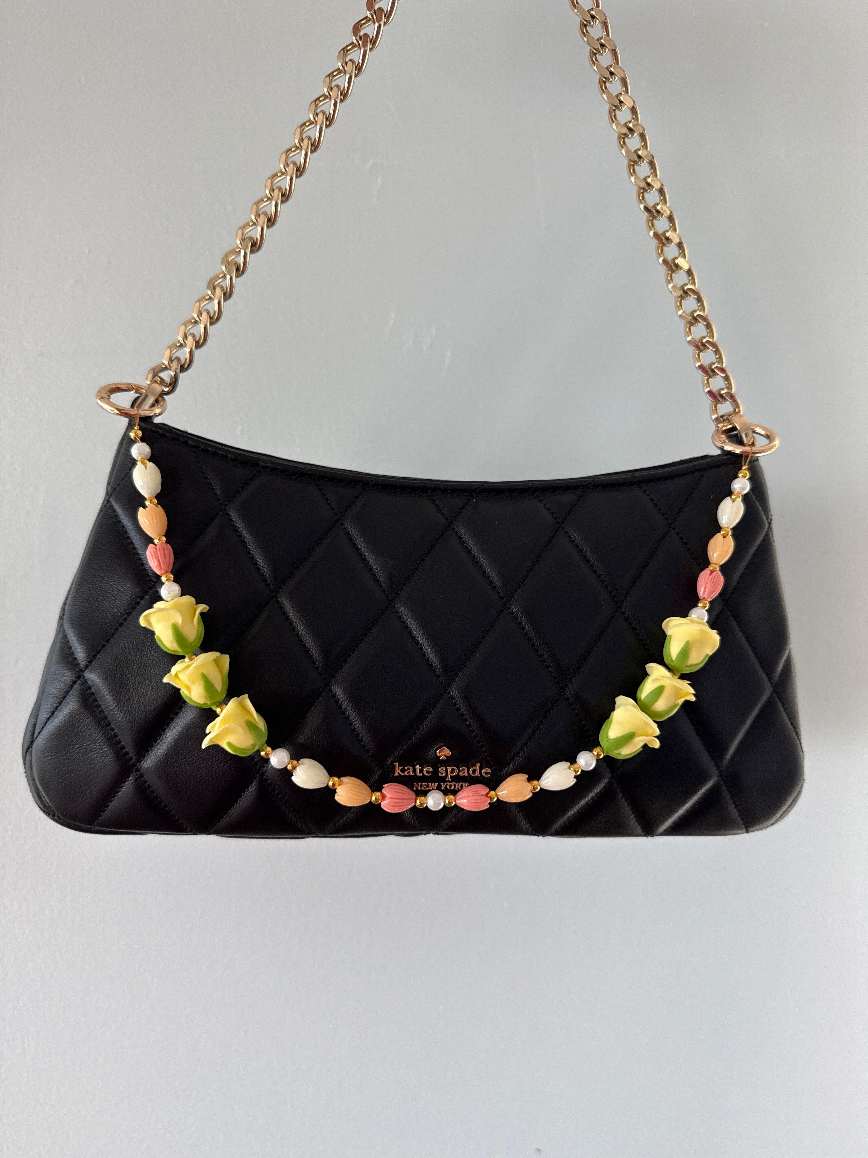 Yellow Lokelani with Peach Rainbow Pikake