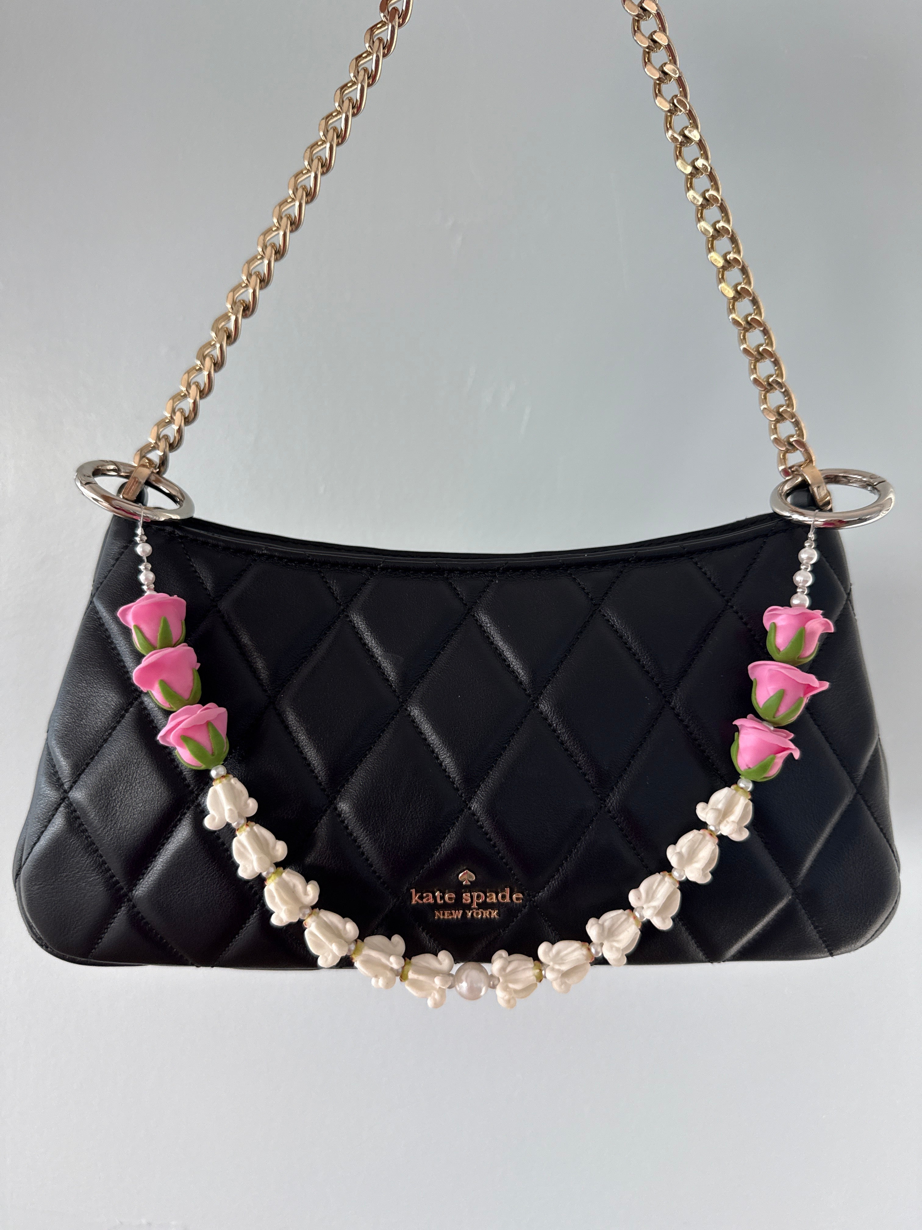 Pink Lokelani with White Pua Kalaunu