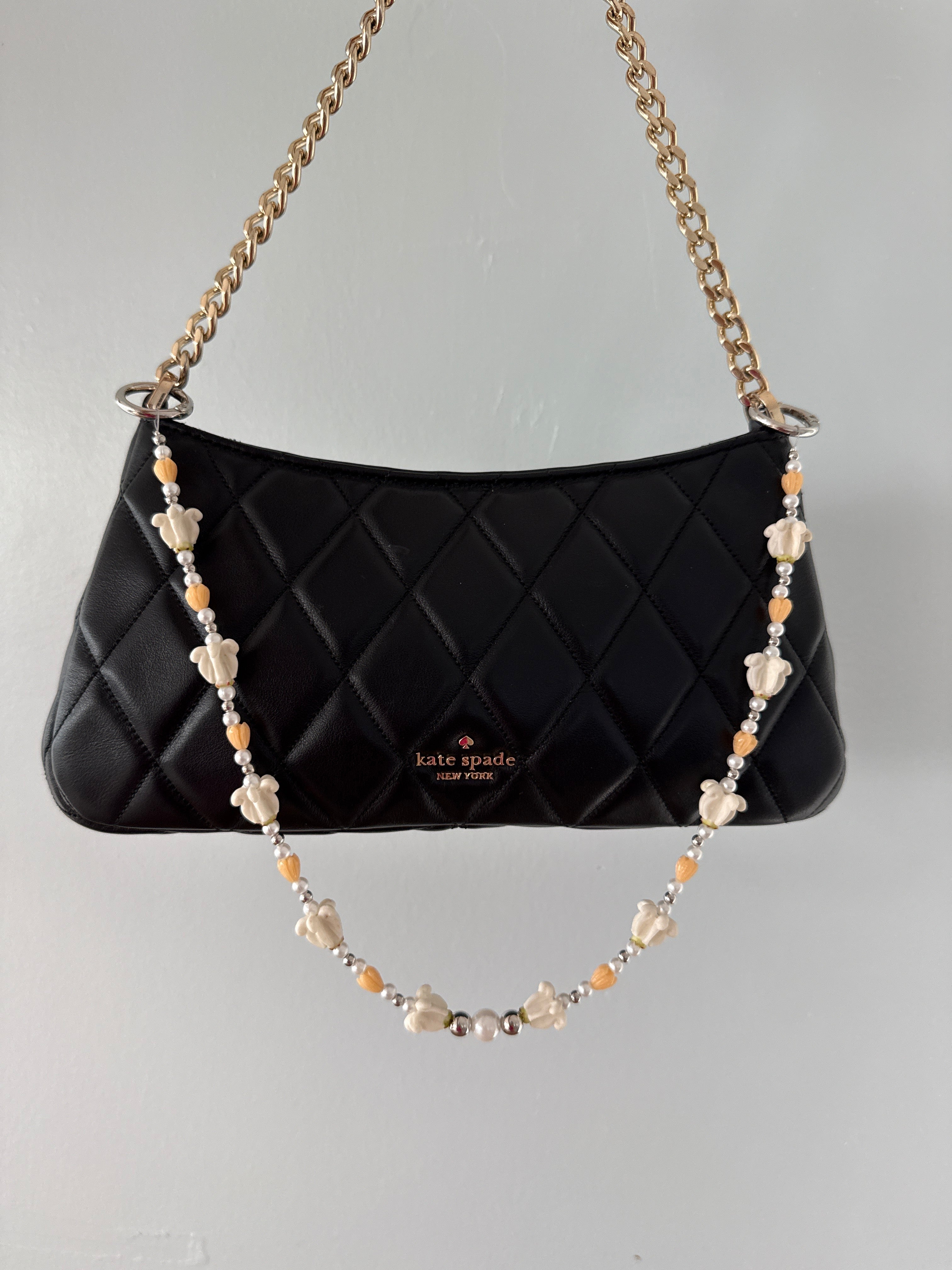 XL White Pua Kalaunu with Apricot Pikake (Silver Finish)