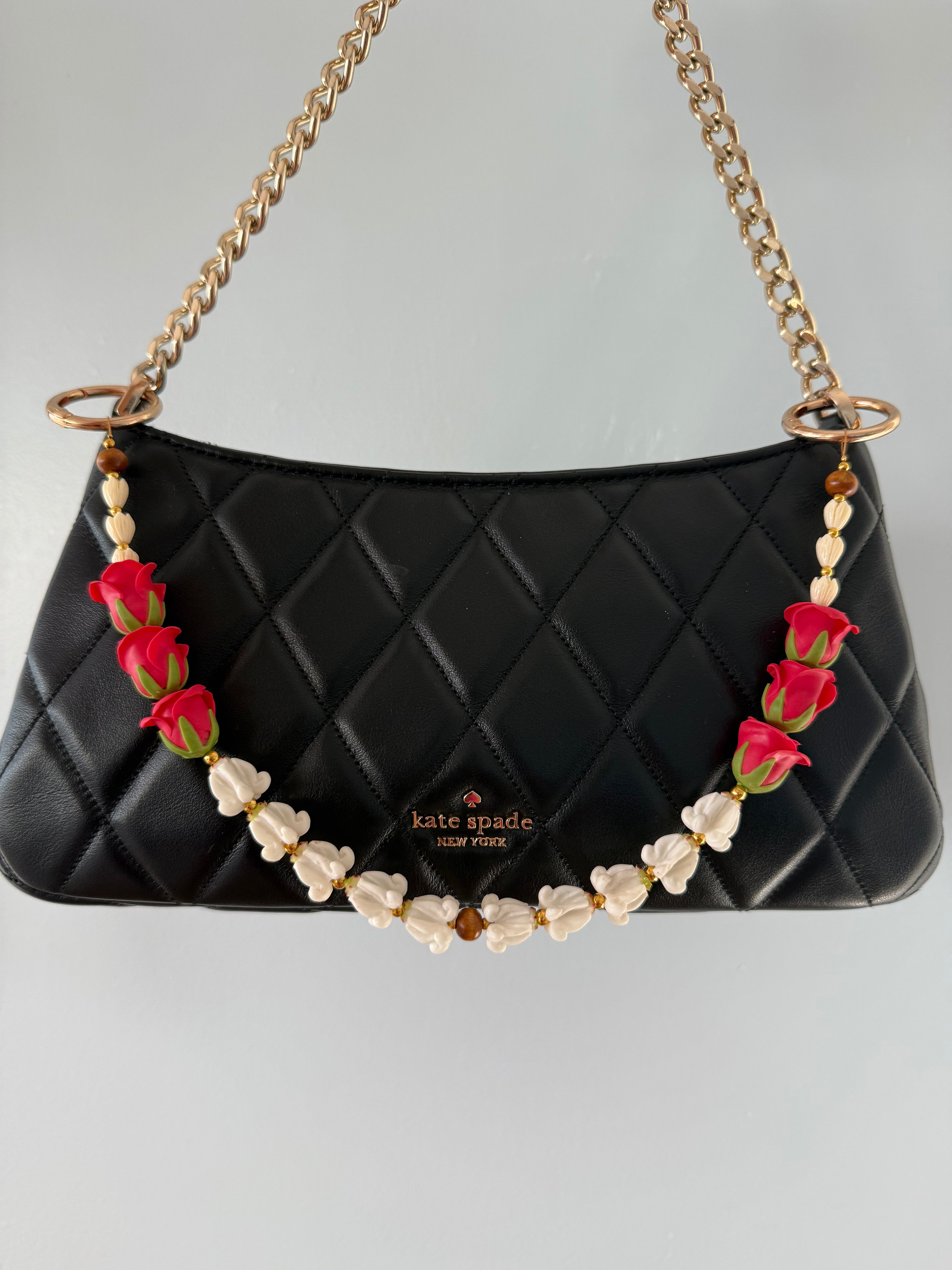 Red Lokelani with White Pua Kalaunu